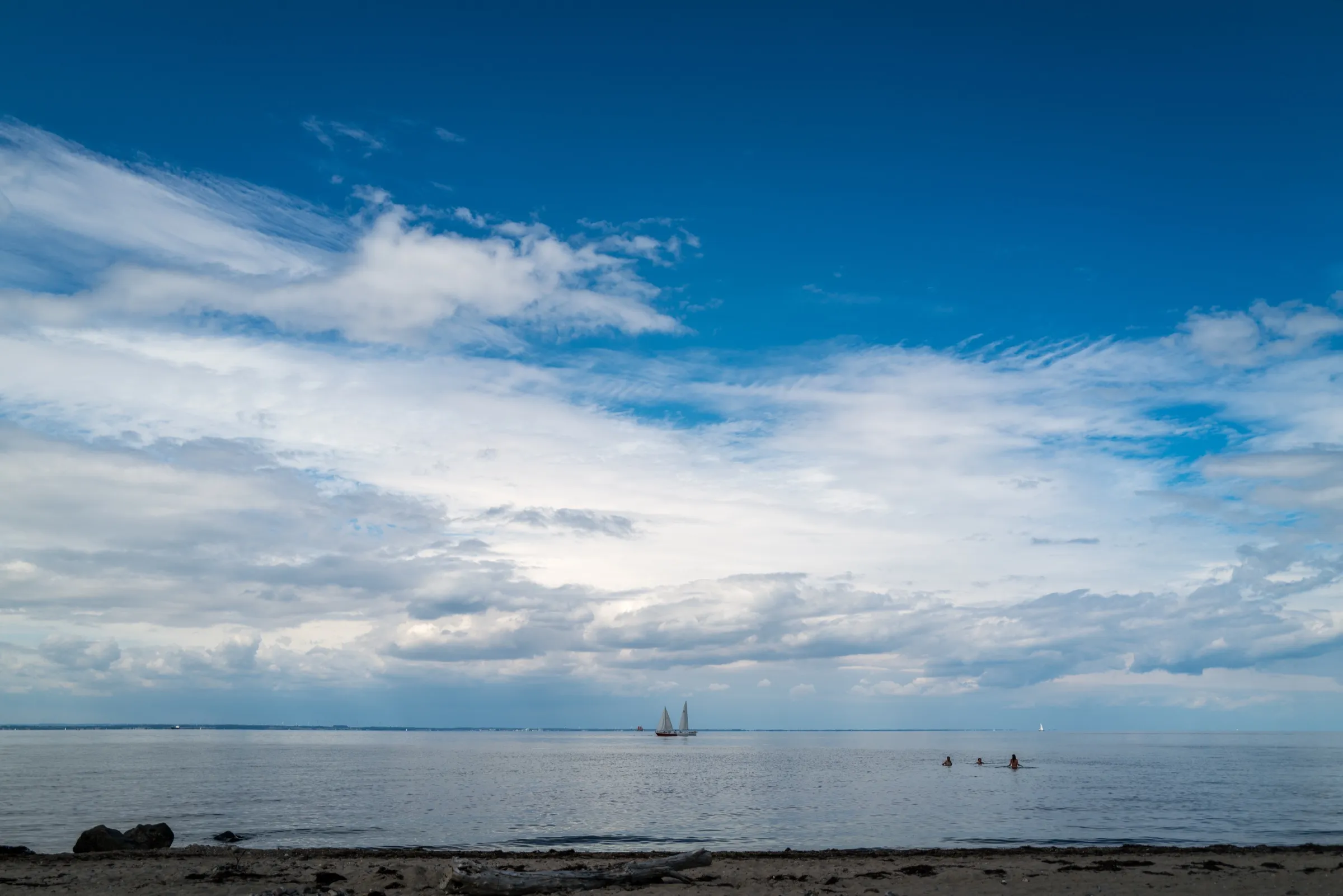 Landschaft und Küste